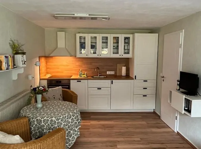 Sonnige Souterrain-ferienwohnung ساسنيتز
